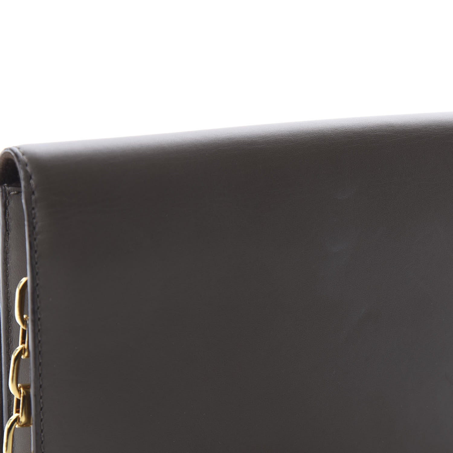 Louis Vuitton Calfskin Chain Louise GM Granit 9 of 10