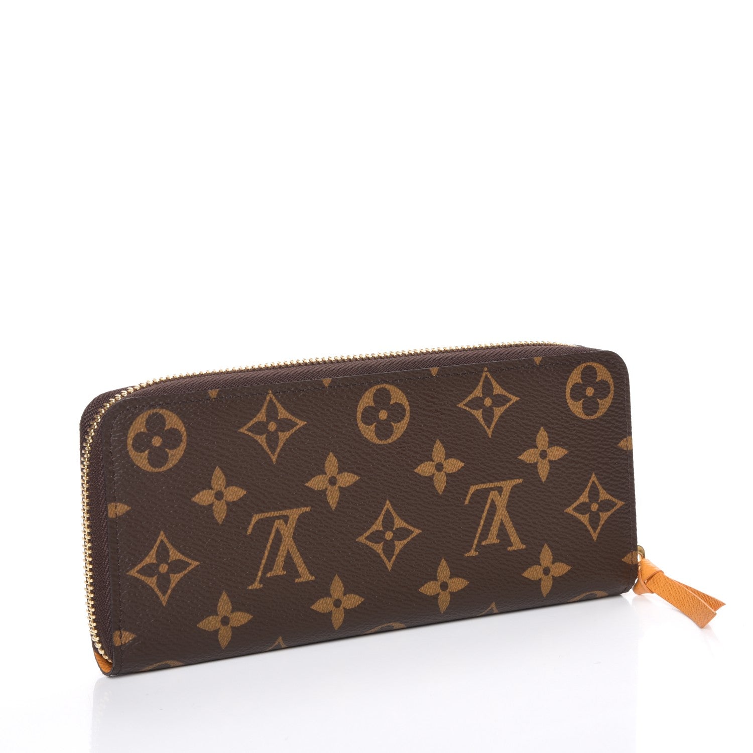 Louis Vuitton Monogram Clemence Wallet Safran 3 of 8