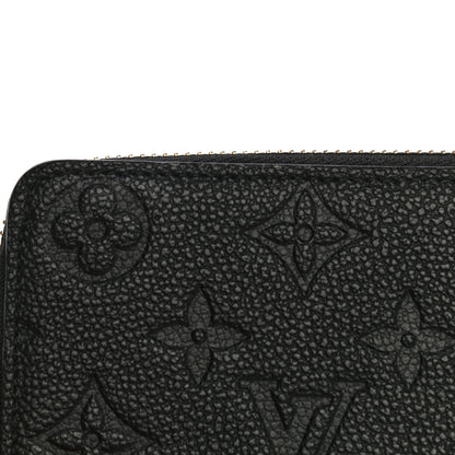Louis Vuitton Empreinte Clemence Wallet Black 10 of 12