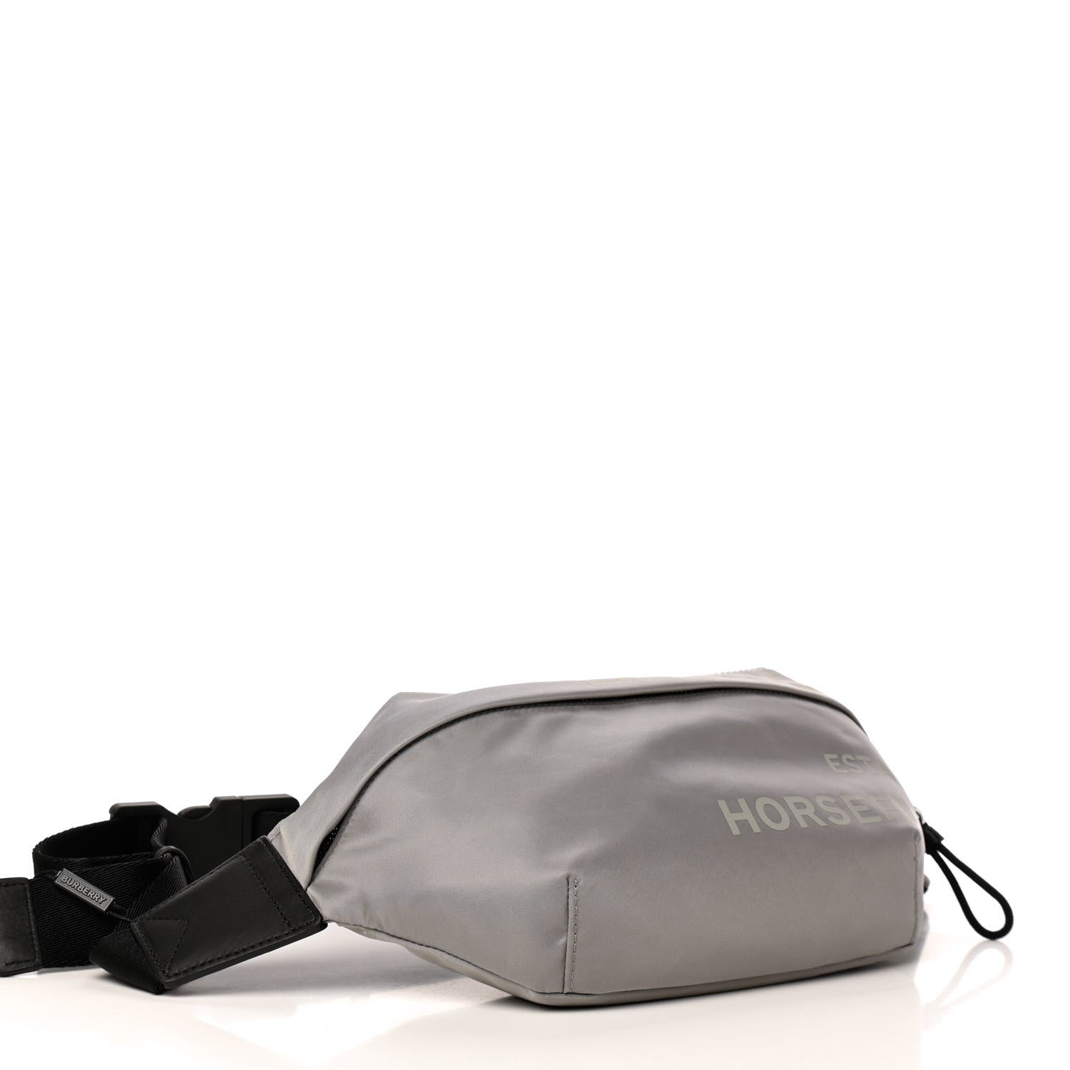 Burberry Econyl Horseferry Print Sonny Bum Bag Cloud Grey 4 of 11