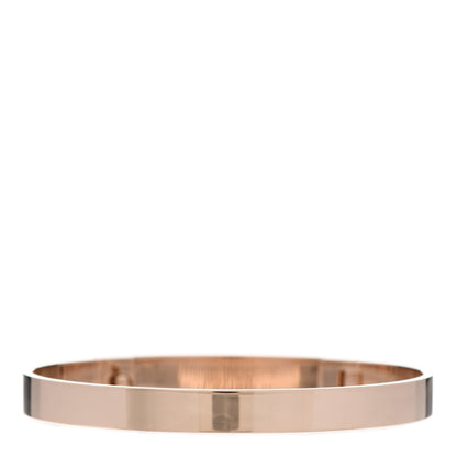Hermes 18K Rose Gold Diamond PM Collier De Chien Bracelet SH 3 of 5