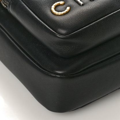 Chanel Calfskin Quilted Small Camera Case Black 8 of 9