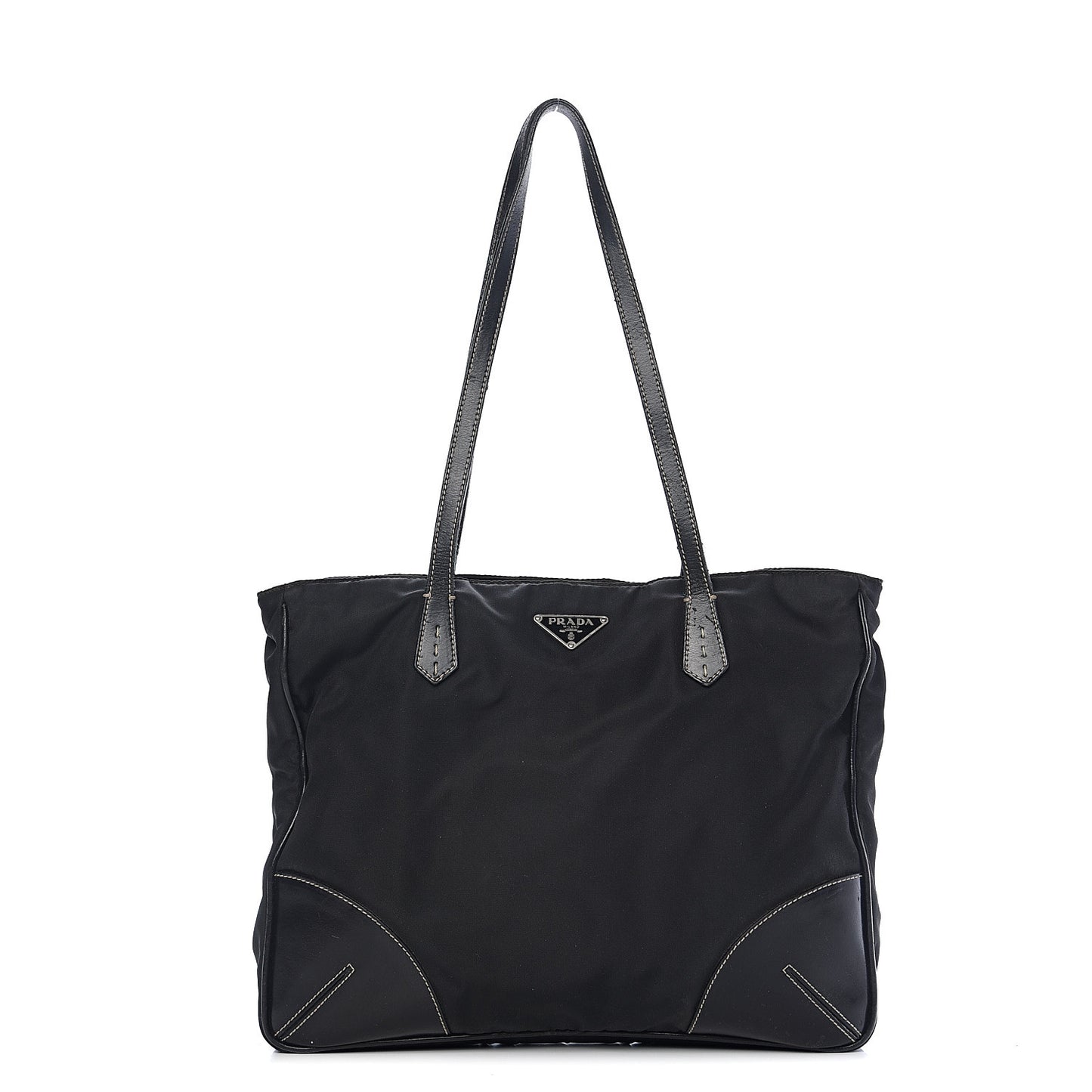 Tessuto Nylon Viaggo Tote Black