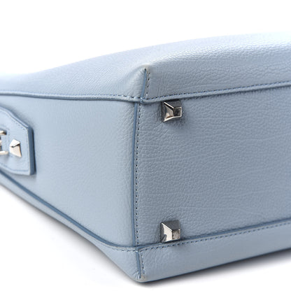 MCM Grained Calfskin Medium Ella Boston Sky Blue 5 of 8