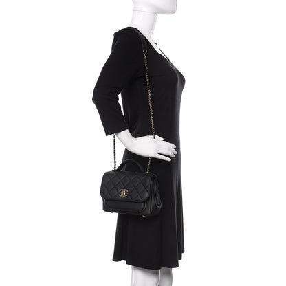 Chanel Caviar Quilted Small Business Affinity Flap Black 2 of 10