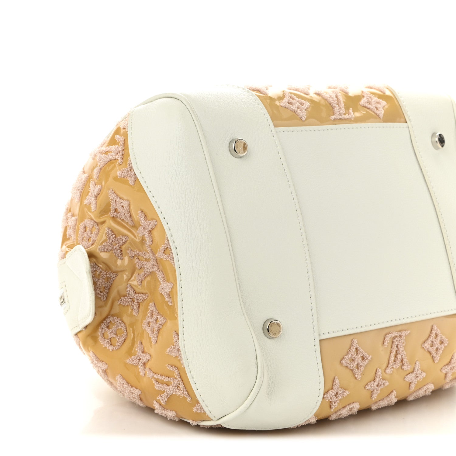 Louis Vuitton Monogram Bouclettes Speedy Round Rose 8 of 9