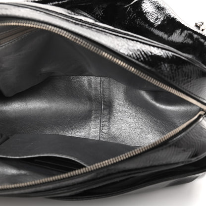Chanel Patent Large Luxe Ligne Flap Black 5 of 10