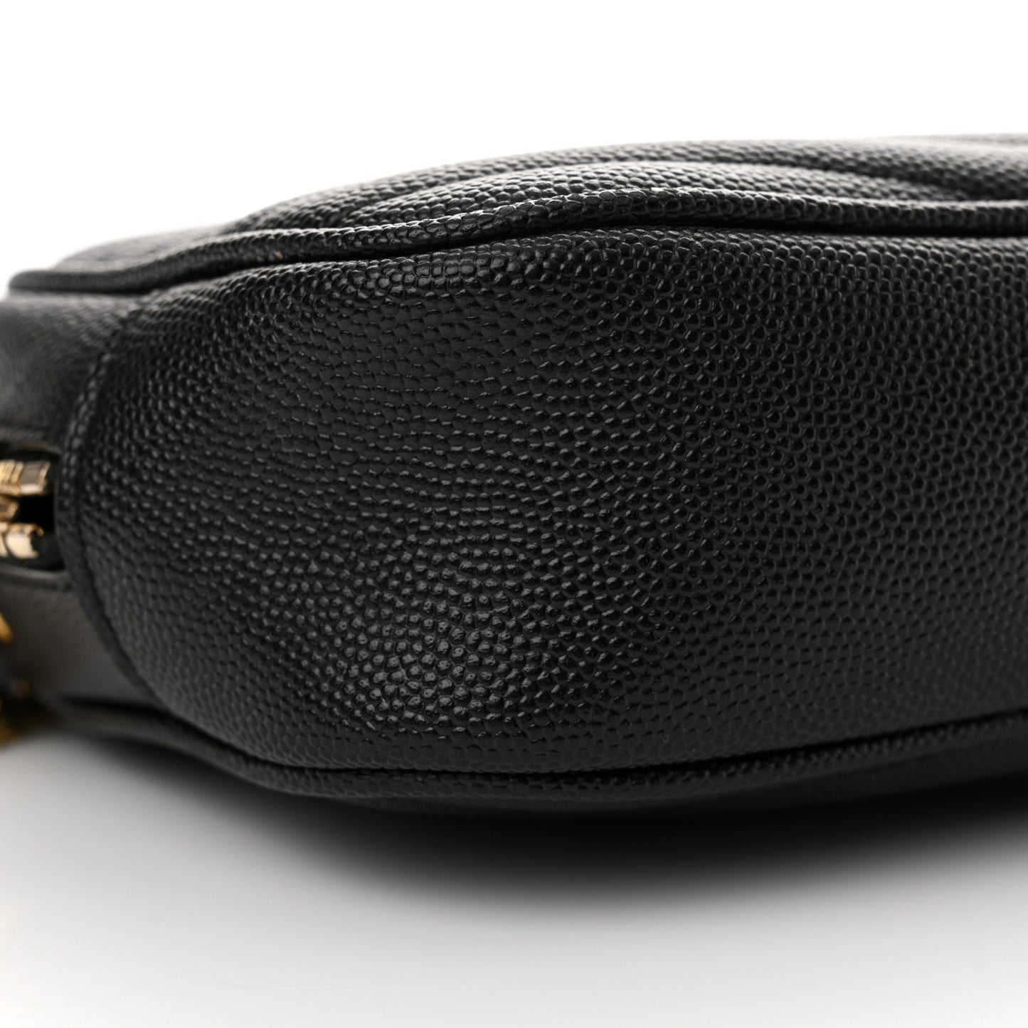 Grain De Poudre Matelasse Monogram Mini Lou Camera Bag Black
