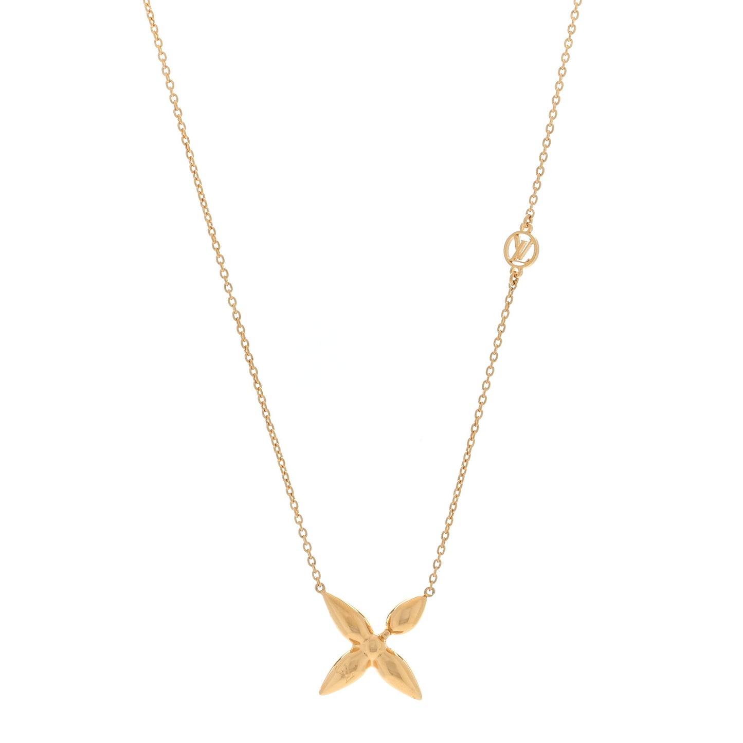Metal Louisette Necklace Gold