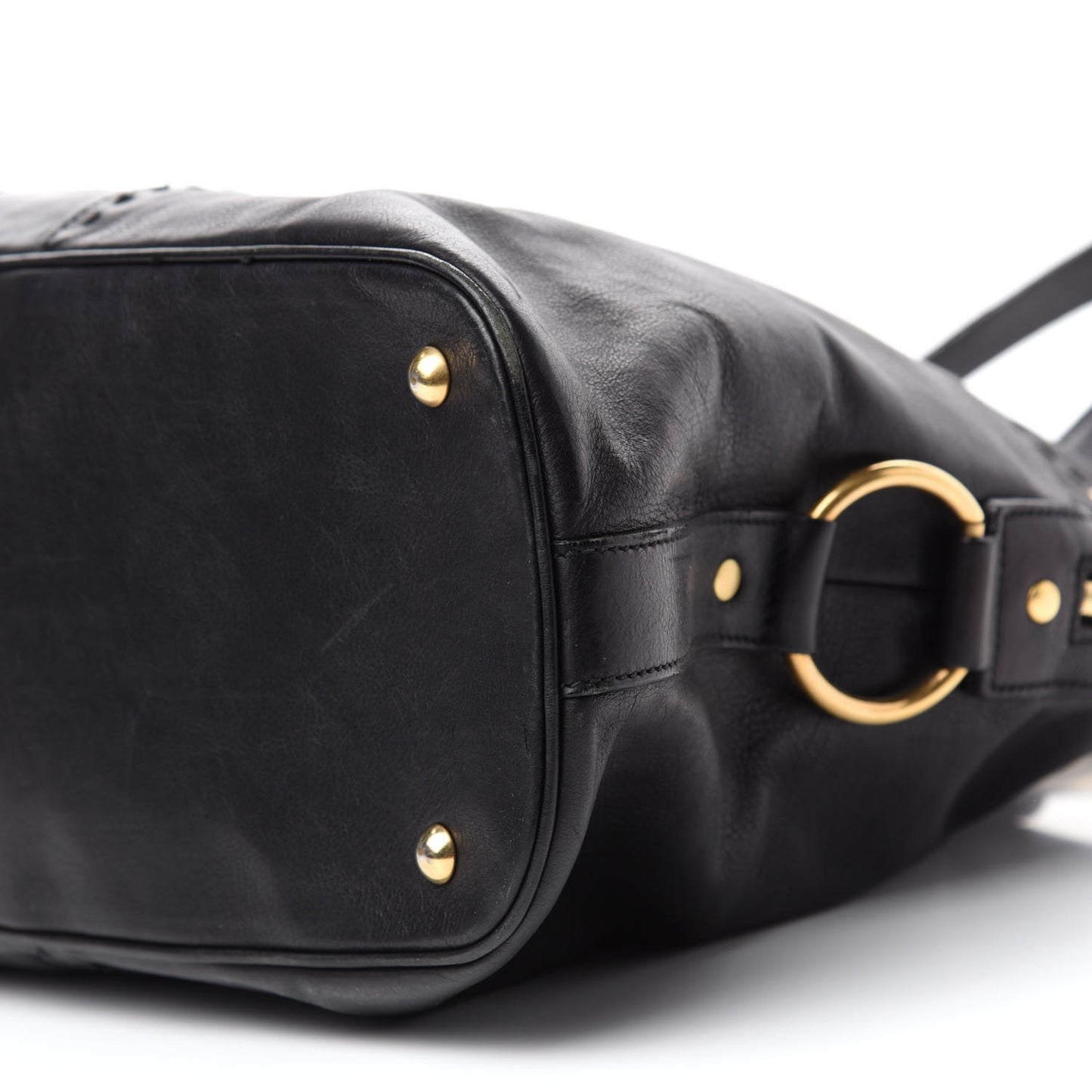 Calfskin Oversized Muse Black