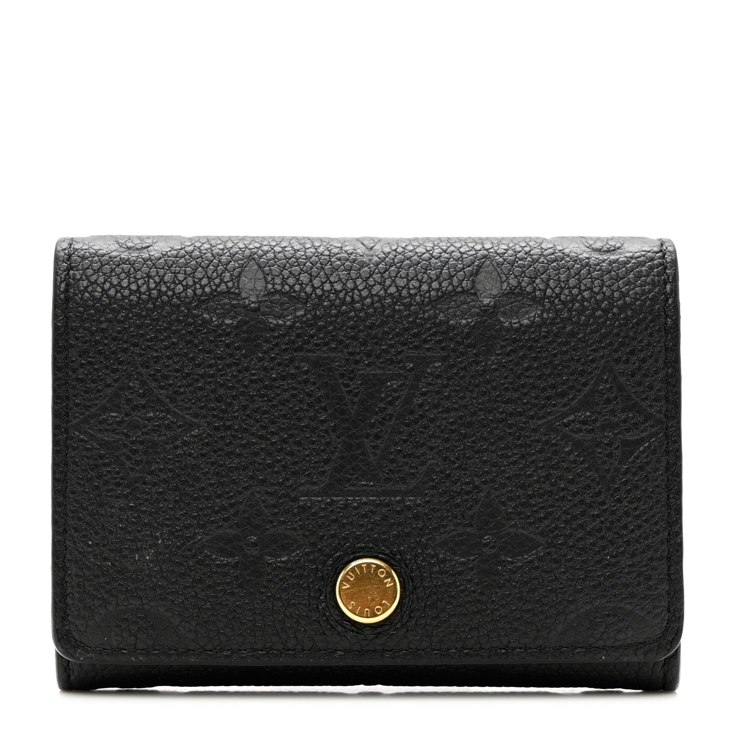 Louis Vuitton Empreinte Business Card Holder Black 1 of 7