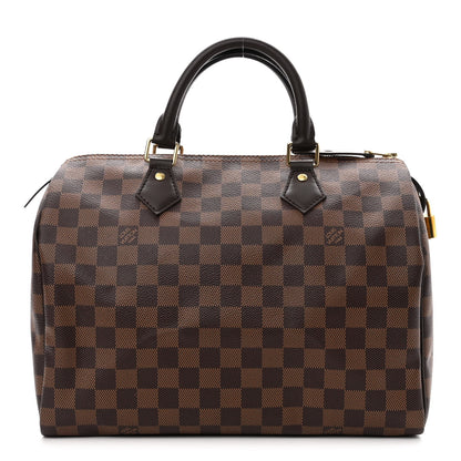 Louis Vuitton Damier Ebene Speedy 30 1 of 9