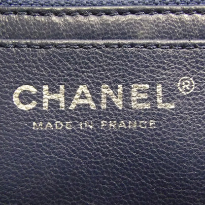 Chanel Caviar Jumbo Flap Blue 8 of 12