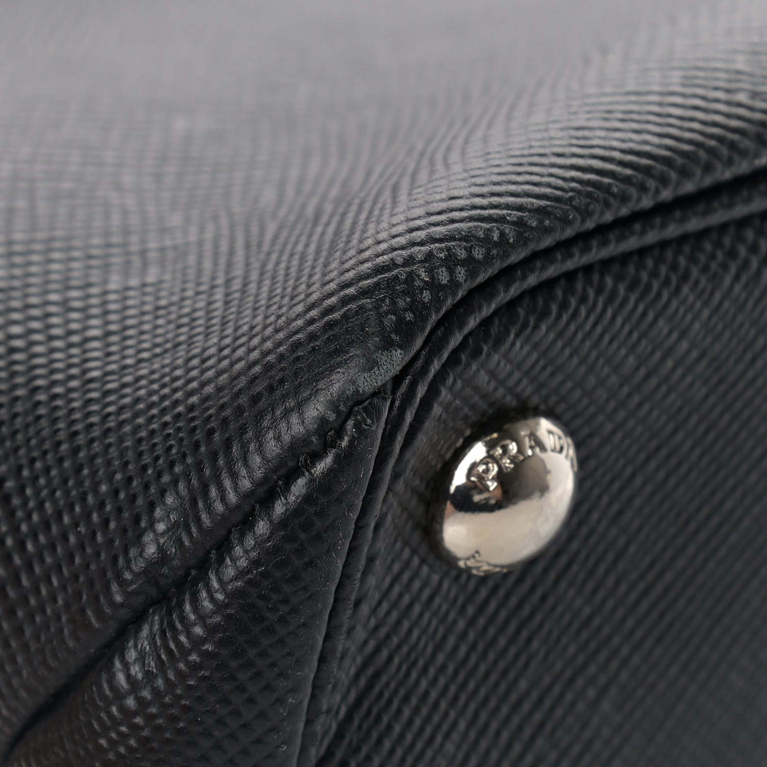 Prada Saffiano Cuir Twin Tote Black 11 of 21