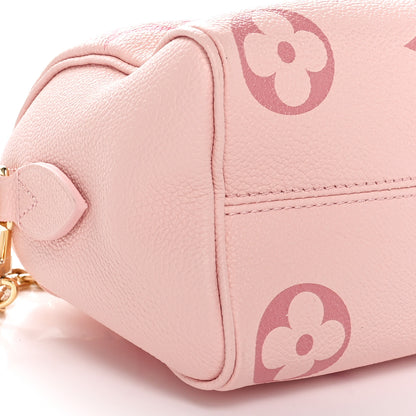 Louis Vuitton Empreinte Monogram Giant Speedy Bandouliere 20 Degrade Rose Pink 8 of 9