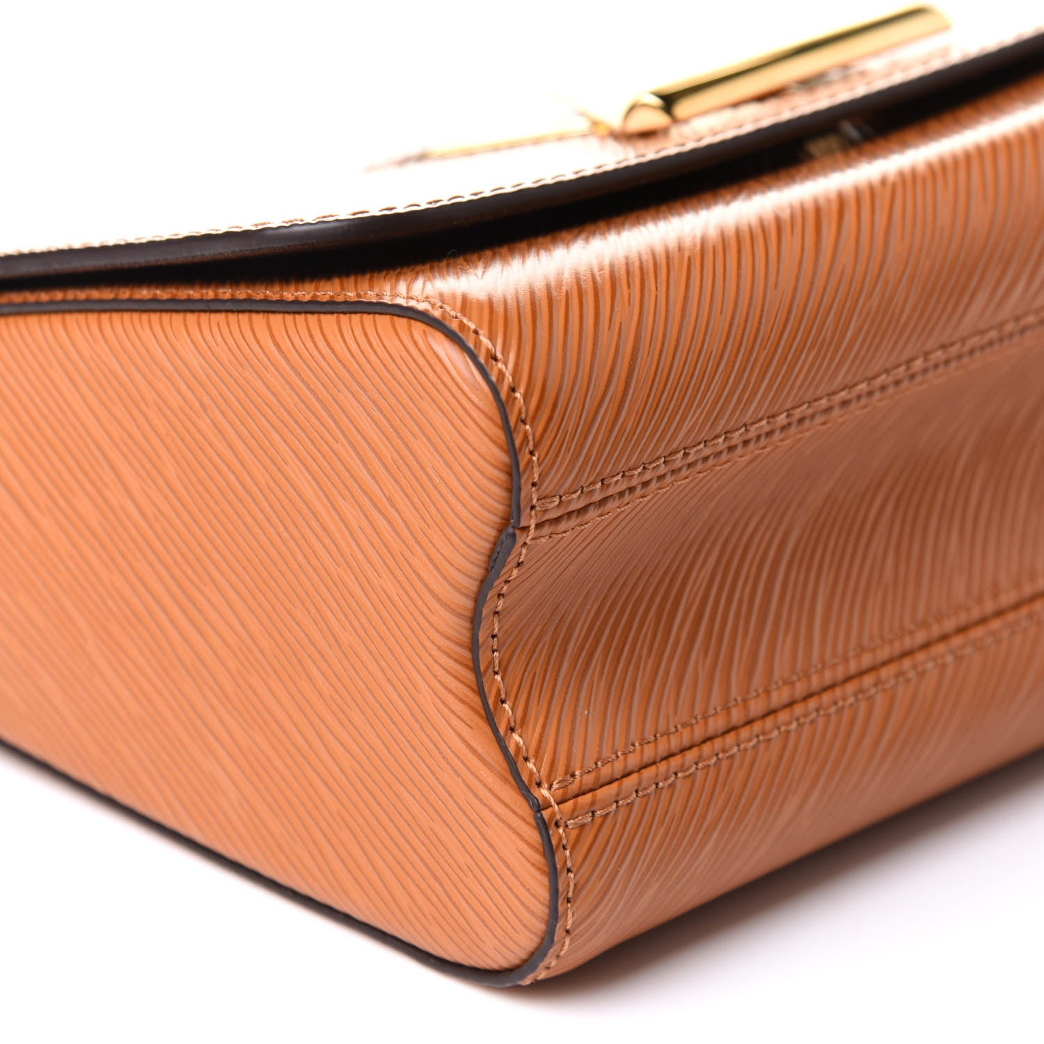 Louis Vuitton Epi Twist Shoulder Bag MM Gold Honey 8 of 10