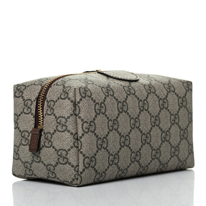 Gucci Soft GG Supreme Monogram Calfskin Medium Ophidia Cosmetic Case Beige Ebony New Acero 3 of 9