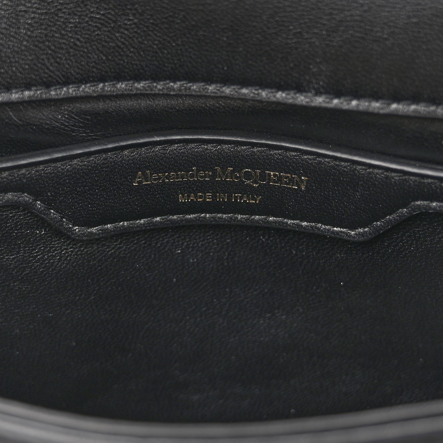 Alexander McQueen Calfskin Quilted Small The Seal Chain Shoulder Bag Black 6 of 9