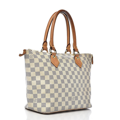 Louis Vuitton Damier Azur Saleya PM 3 of 20