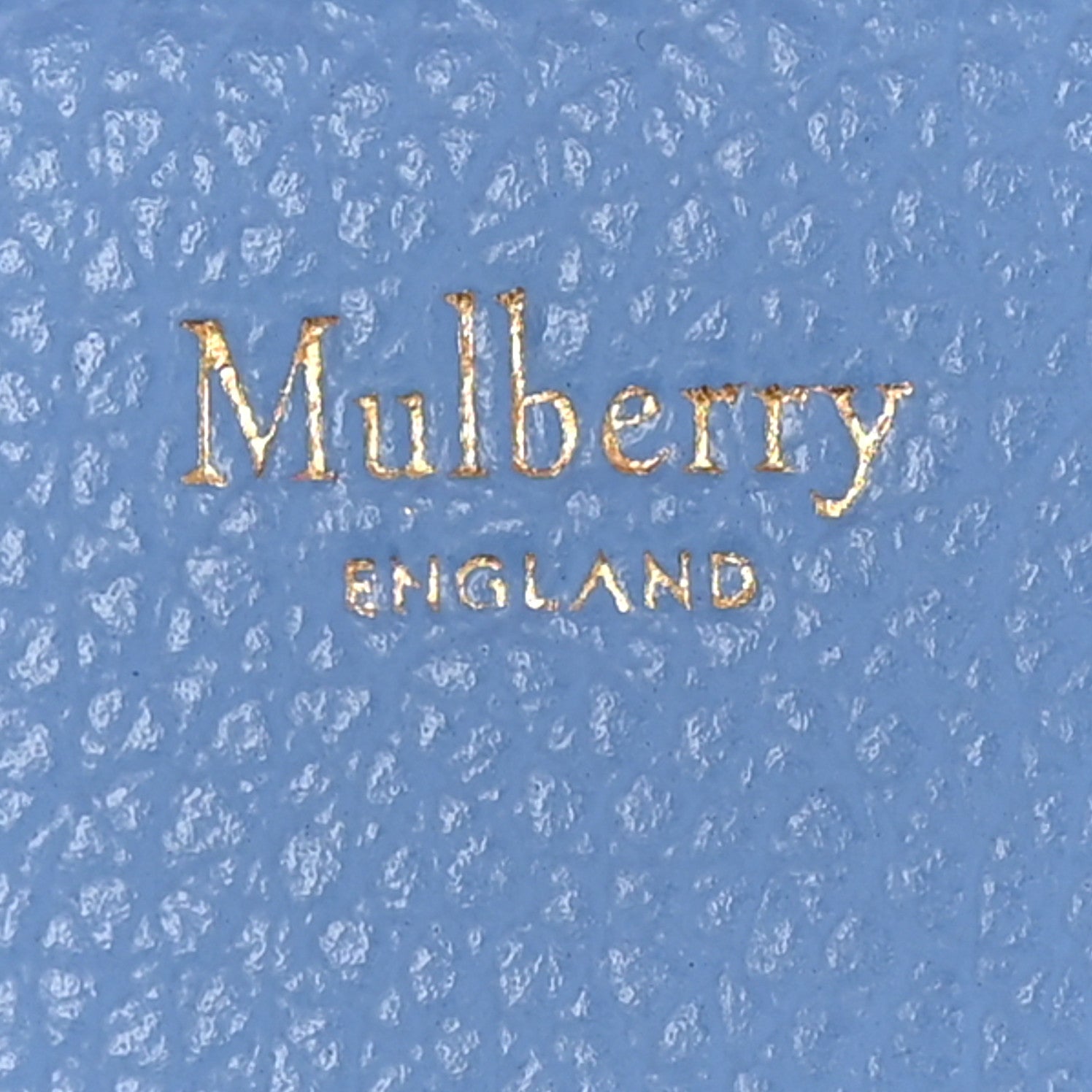 Mulberry Cross Grain Calfskin Small Darley Porcelain Blue 6 of 14
