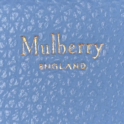Mulberry Cross Grain Calfskin Small Darley Porcelain Blue 6 of 14
