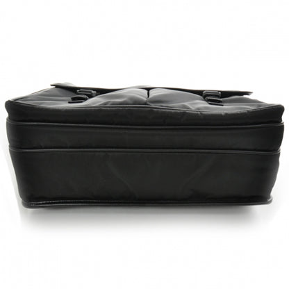 Prada Tessuto Nylon Messenger Bag w Laptop Case Nero 4 of 10