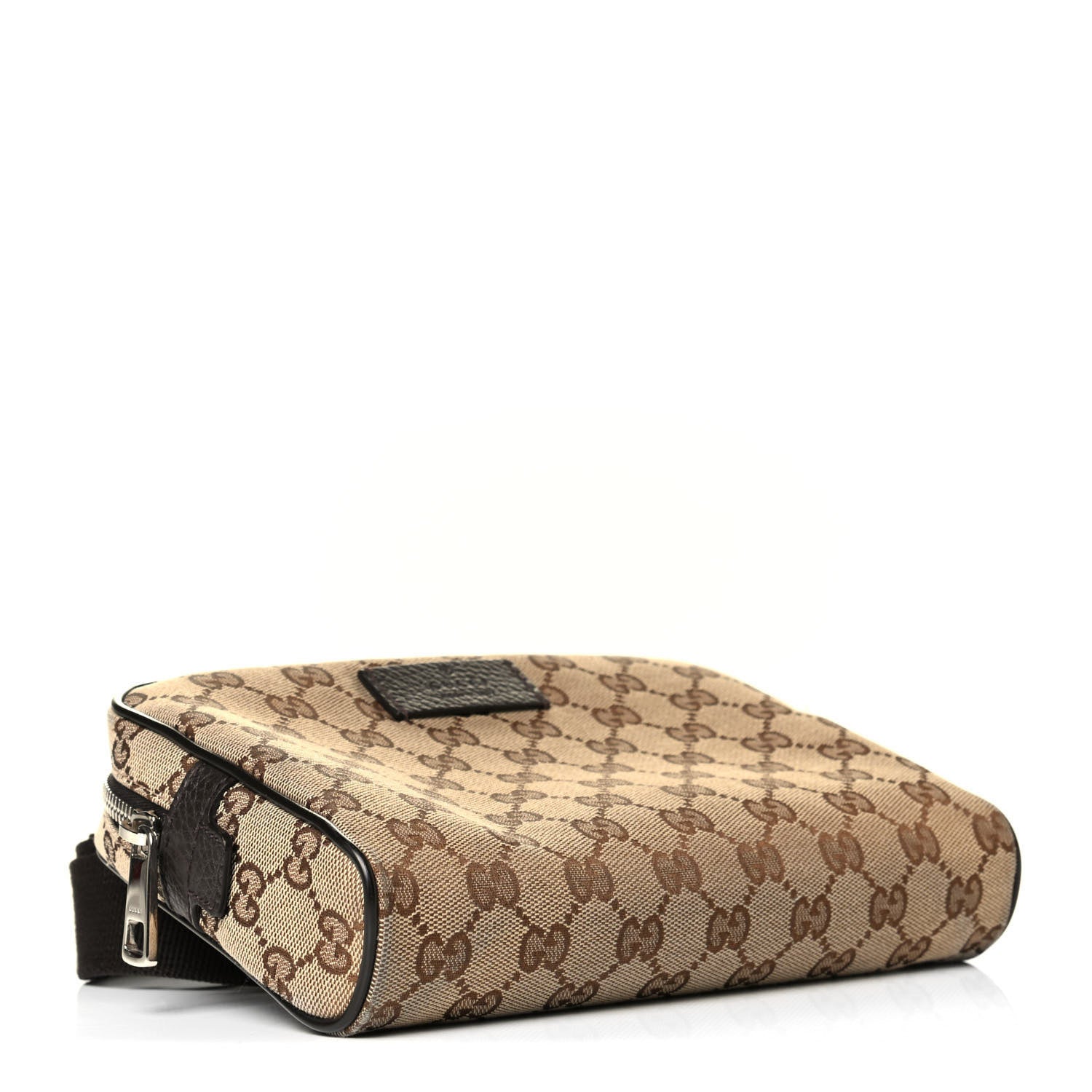 Gucci Monogram Belt Bag Dark Brown 4 of 12