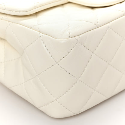 Chanel Lambskin Quilted Mini Pearl Crush Flap White 8 of 10