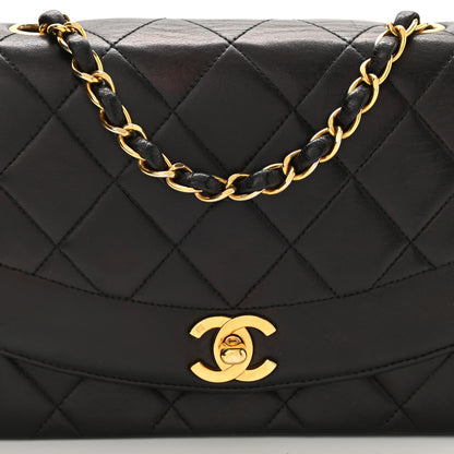 Chanel Lambskin Quilted Small Single Flap Black 8 of 10