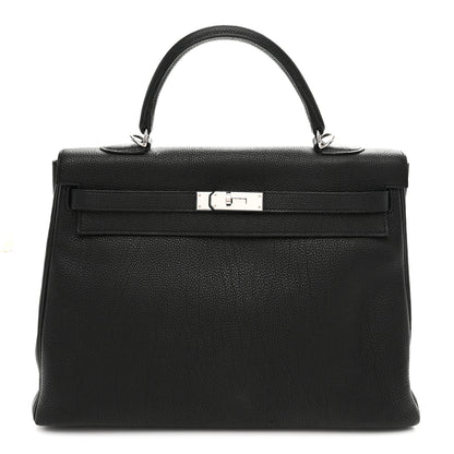 Hermes Togo Kelly Retourne 35 Black 1 of 12