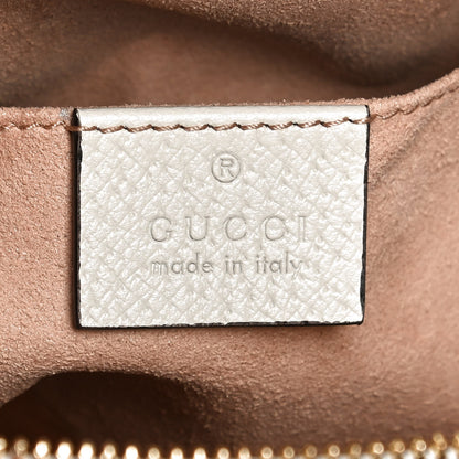 Gucci GG Supreme Monogram Flora Web GG Small Ophidia Dome Shoulder Bag White 6 of 12