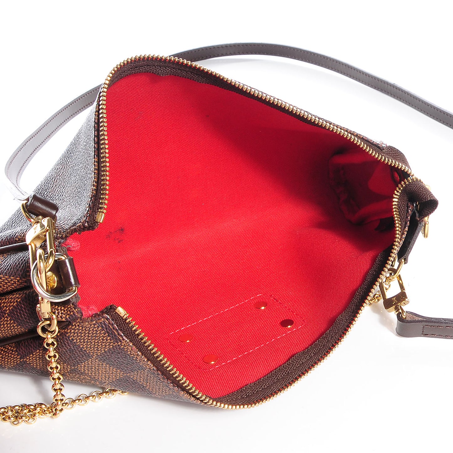 Damier Ebene Eva Clutch