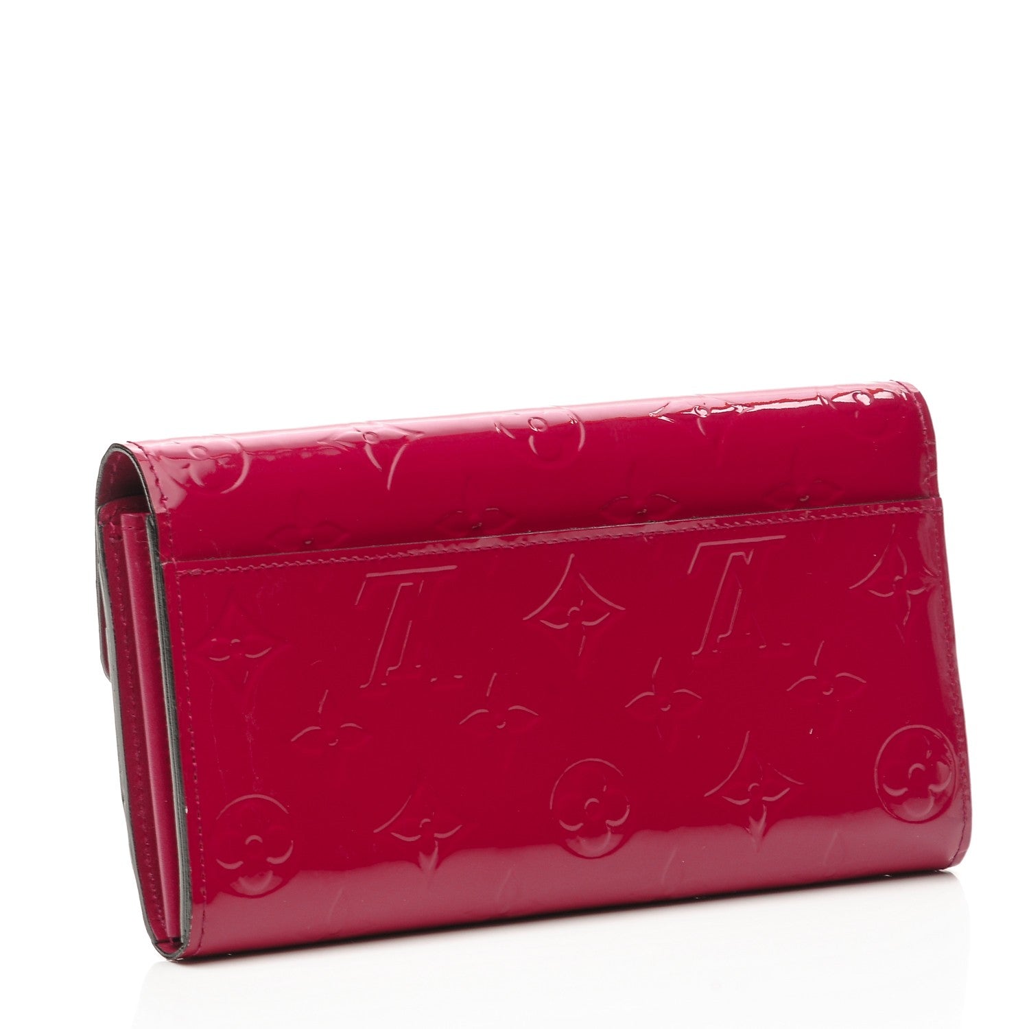 Louis Vuitton Vernis Sarah Wallet NM Rose Indien 3 of 7