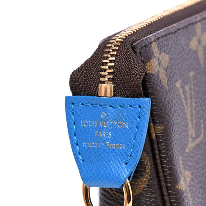 Louis Vuitton Monogram 2019 Christmas Animation Mini Venice Pochette Accessories Blue 4 of 4