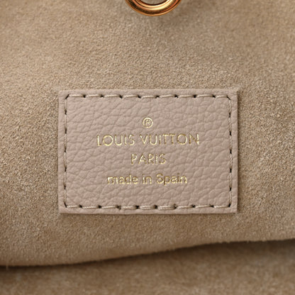 Louis Vuitton Grained Calfskin Low Key Hobo MM Limestone 7 of 13