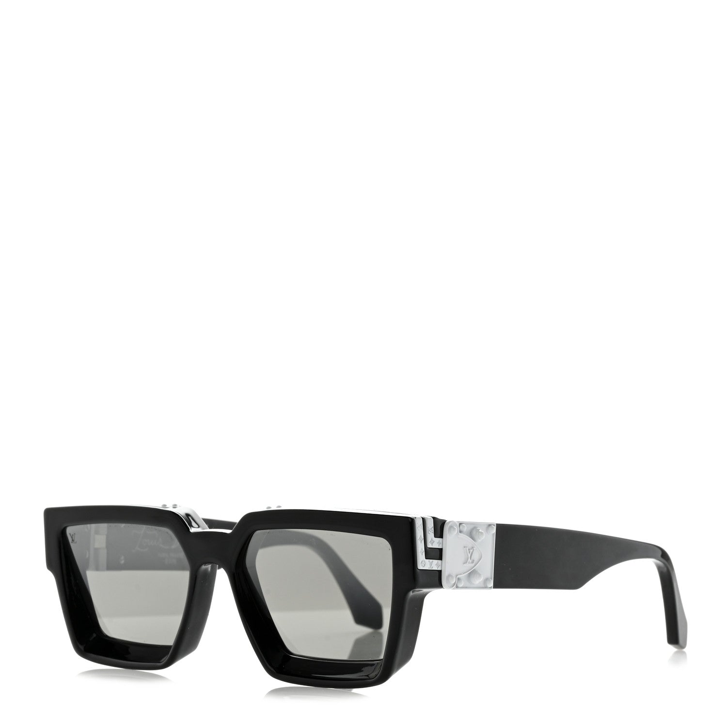 Louis Vuitton Acetate Metal 1.1 Millionaires Sunglasses Z1689W Black 1 of 8