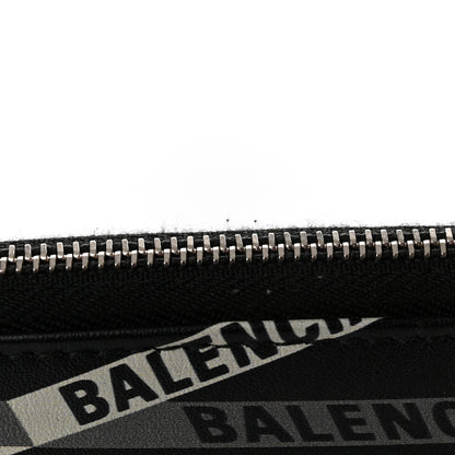 Balenciaga Calfskin Losange Monogram Medium Miami Tote Bag Black Grey 10 of 11