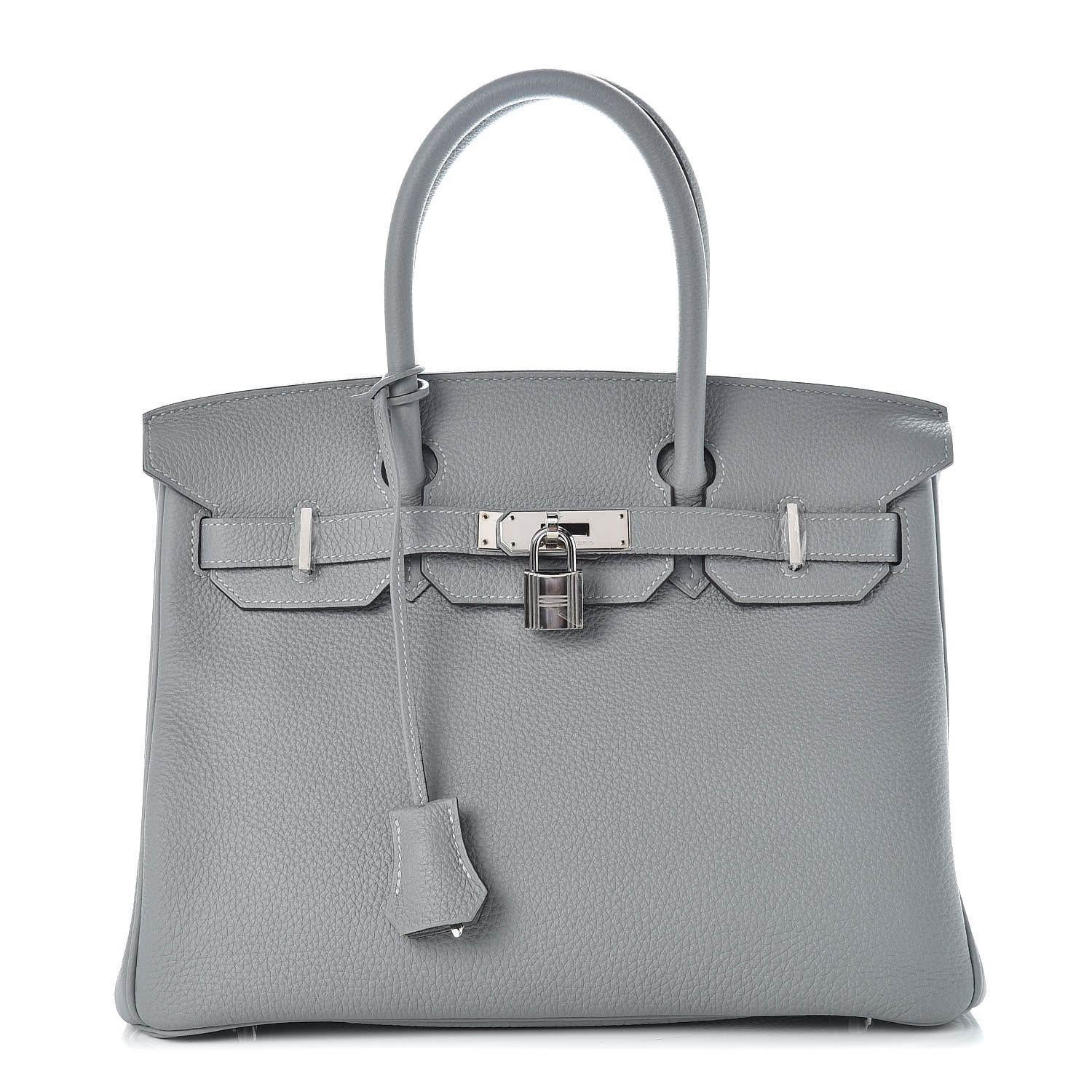 Hermes Togo Birkin 30 Bleu Glacier 1 of 38