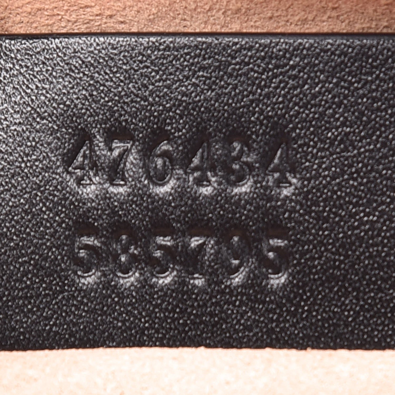 Gucci Calfskin Matelasse GG Marmont Belt Bag 85 34 Black 6 of 7