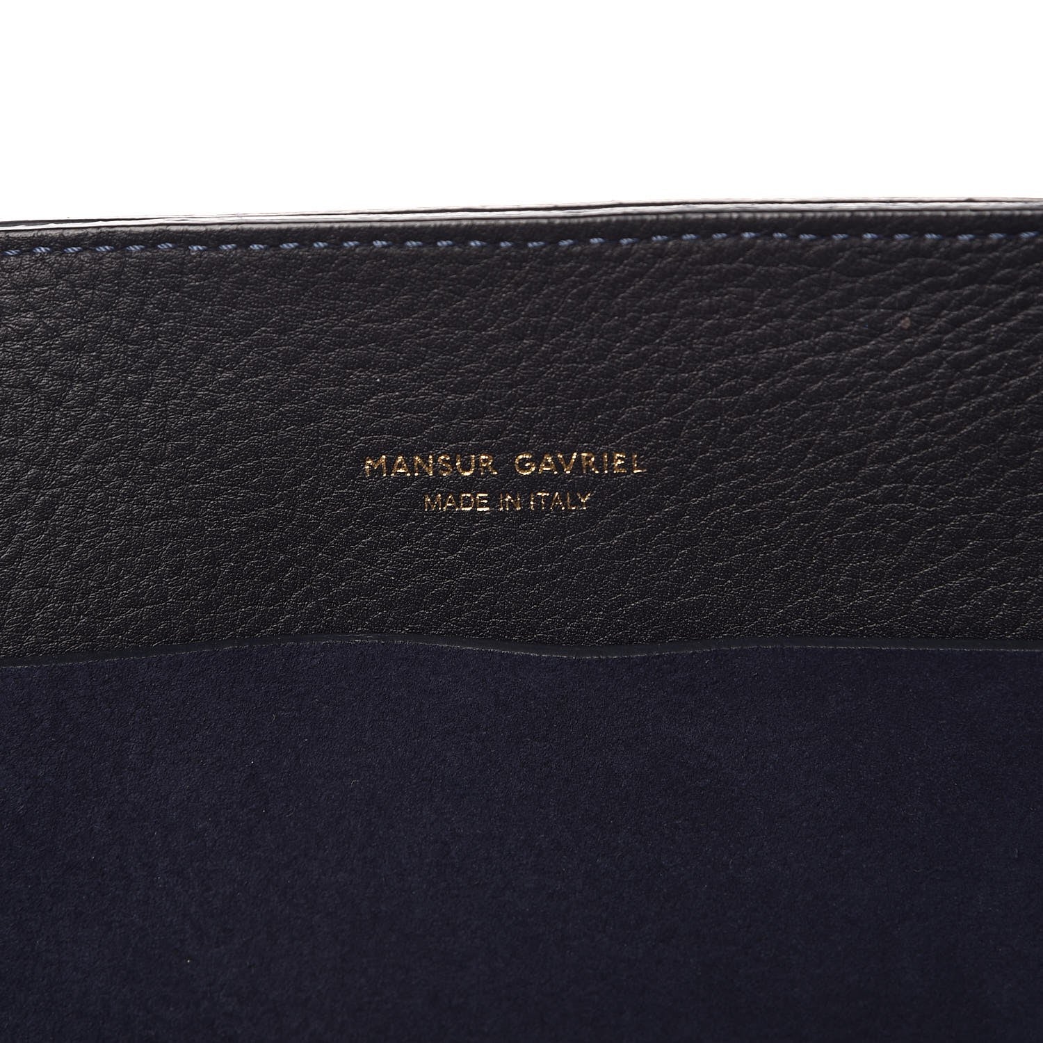 Mansur Gavriel Suede Sun Bag Blu 6 of 6
