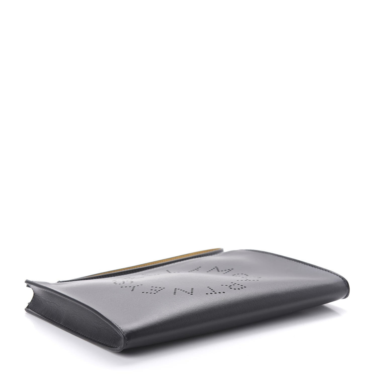 Stella McCartney Alter Nappa Perforated Logo Pouch Black 4 of 10
