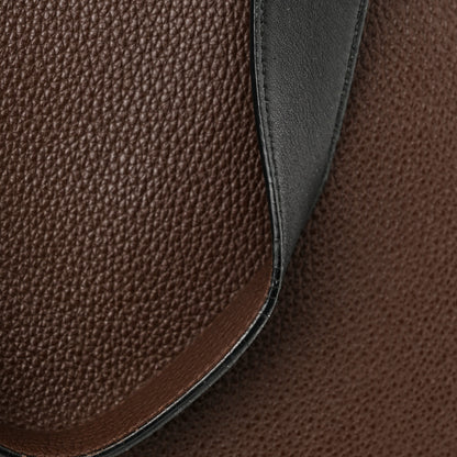 Prada Vitello Daino Drawstring Bag Brown 14 of 15