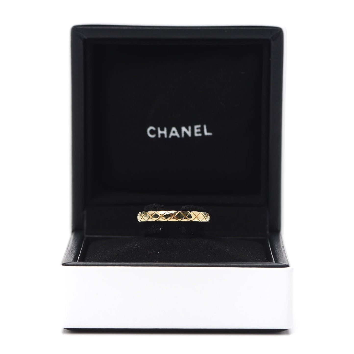 18K Yellow Gold Mini Coco Crush Ring 55 7.25