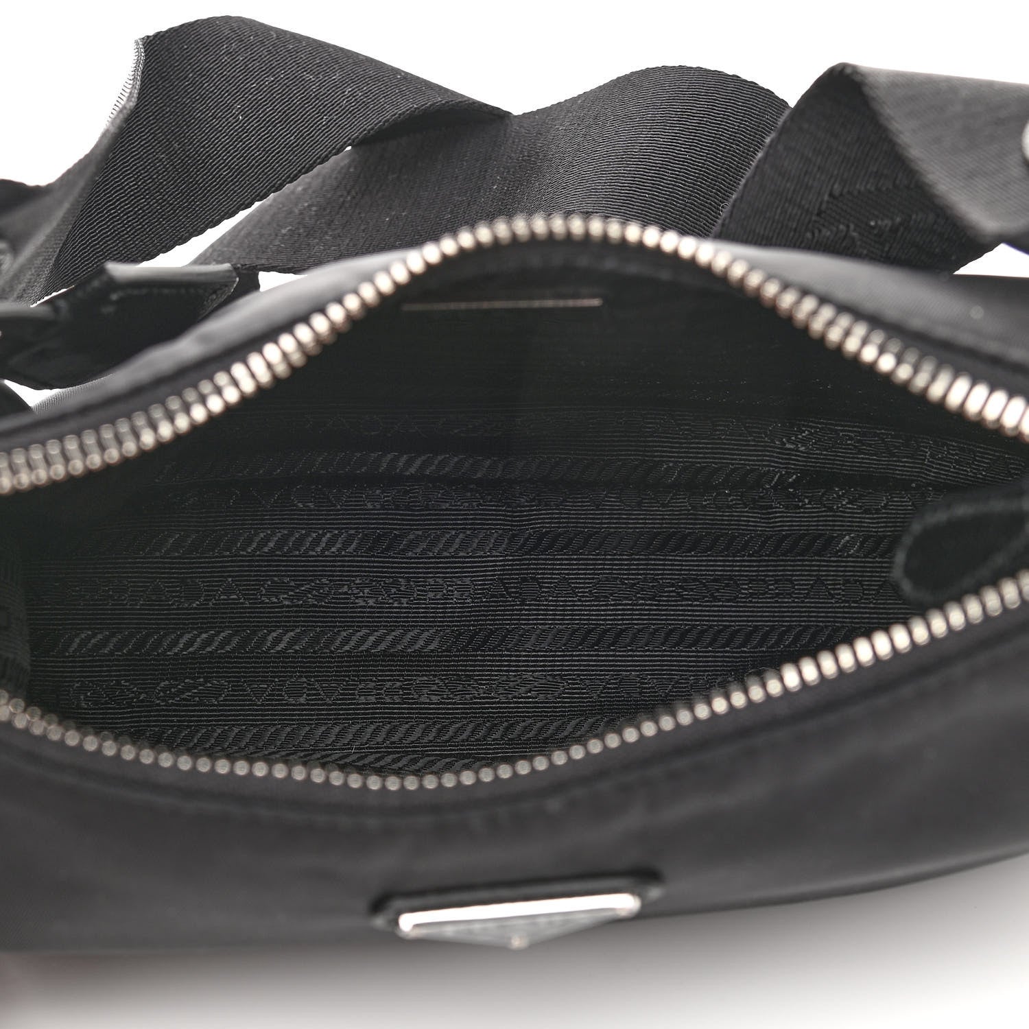 Prada Nylon Re-Edition 2005 Shoulder Bag Black 5 of 10