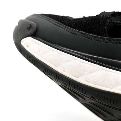 Chanel Fabric Calfskin Suede CC Sneakers 37.5 Black 12 of 16