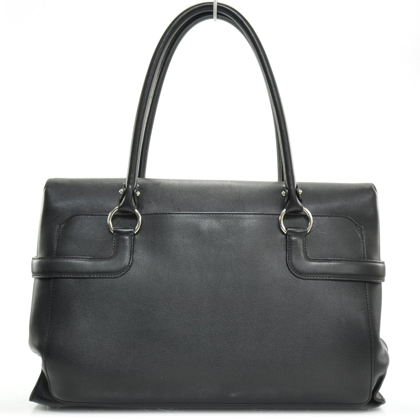 SALVATOREFERRAGAMOLeatherVirnaSatchelBlack
