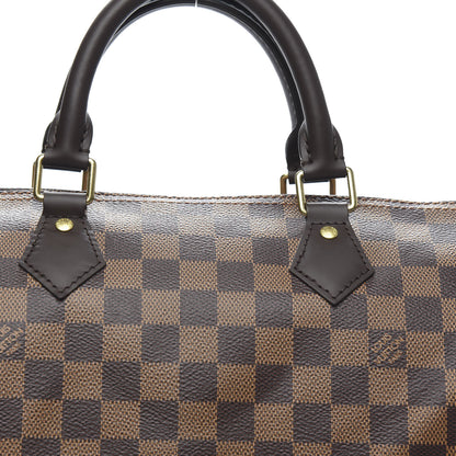 Louis Vuitton Damier Ebene Speedy Bandouliere 30 10 of 10