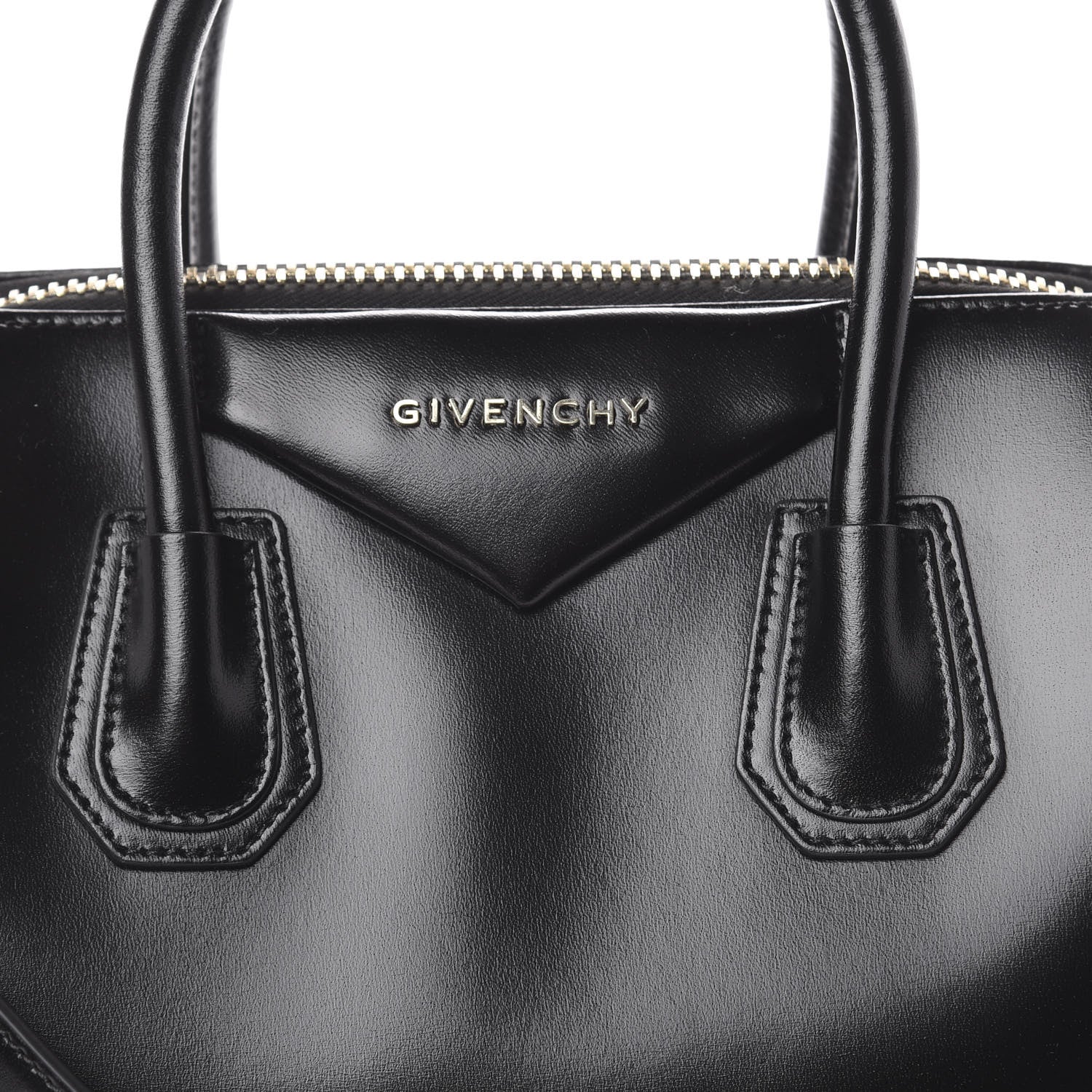 Givenchy Shiny Lord Calfskin Small Antigona Black 8 of 8
