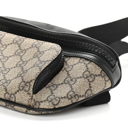 Gucci GG Supreme Monogram Belt Bag Black 9 of 9