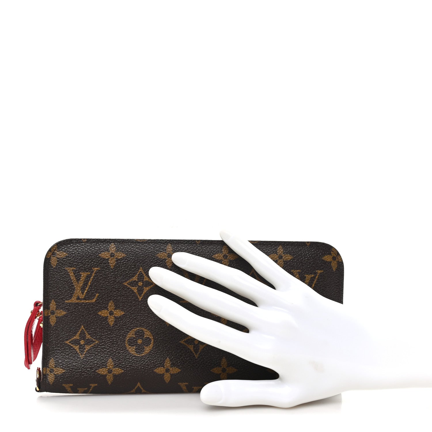 Louis Vuitton Monogram Insolite Wallet Red 2 of 9